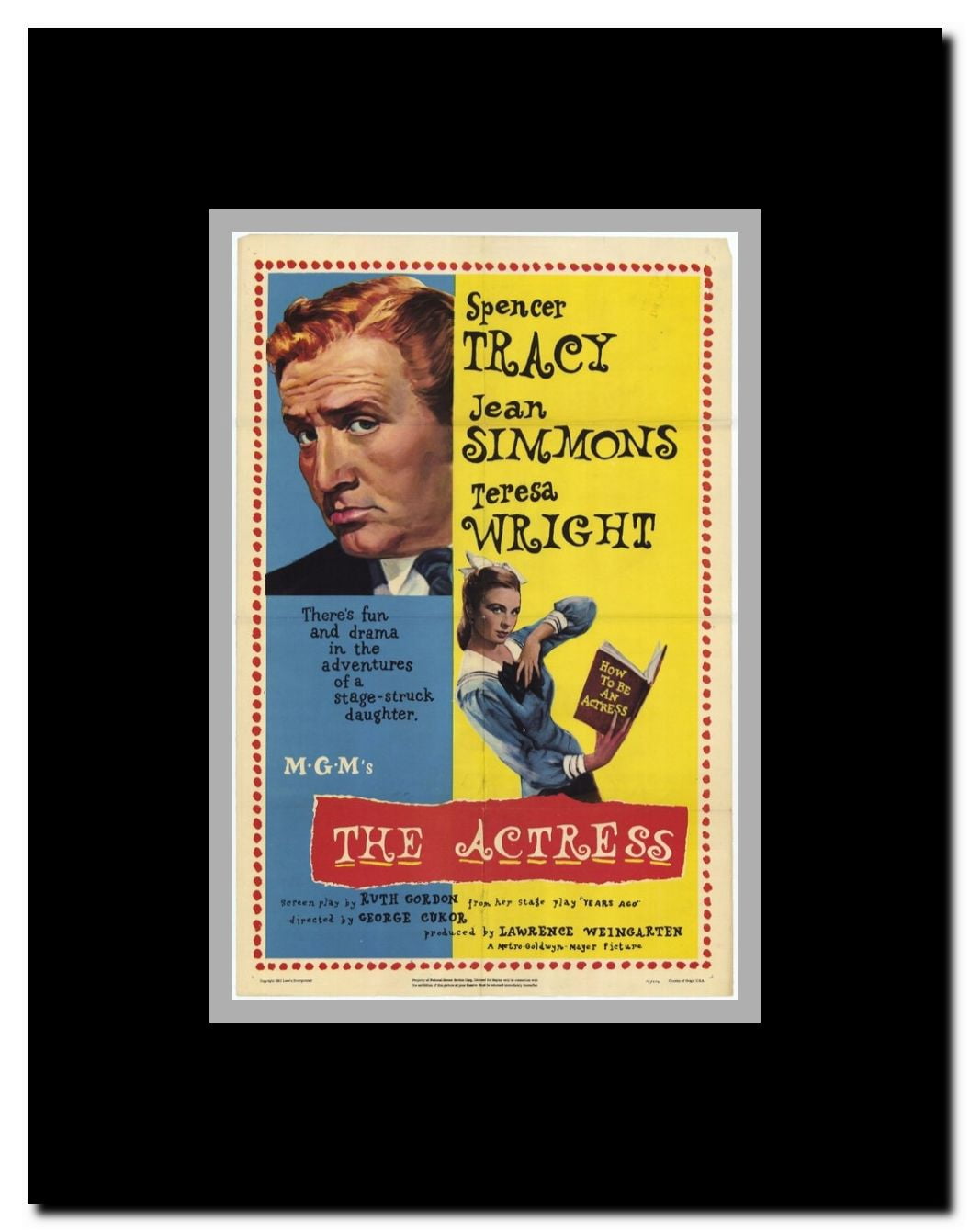 The Actress Framed Movie Poster