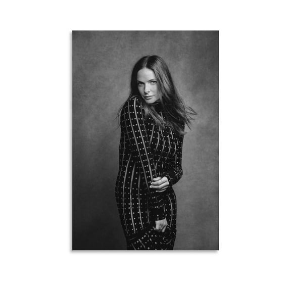 The Actress Rebecca Ferguson Poster Poster Cool Artworks Painting Wall Art Canvas Prints Hanging Picture Home Decor Posters Gift Idea