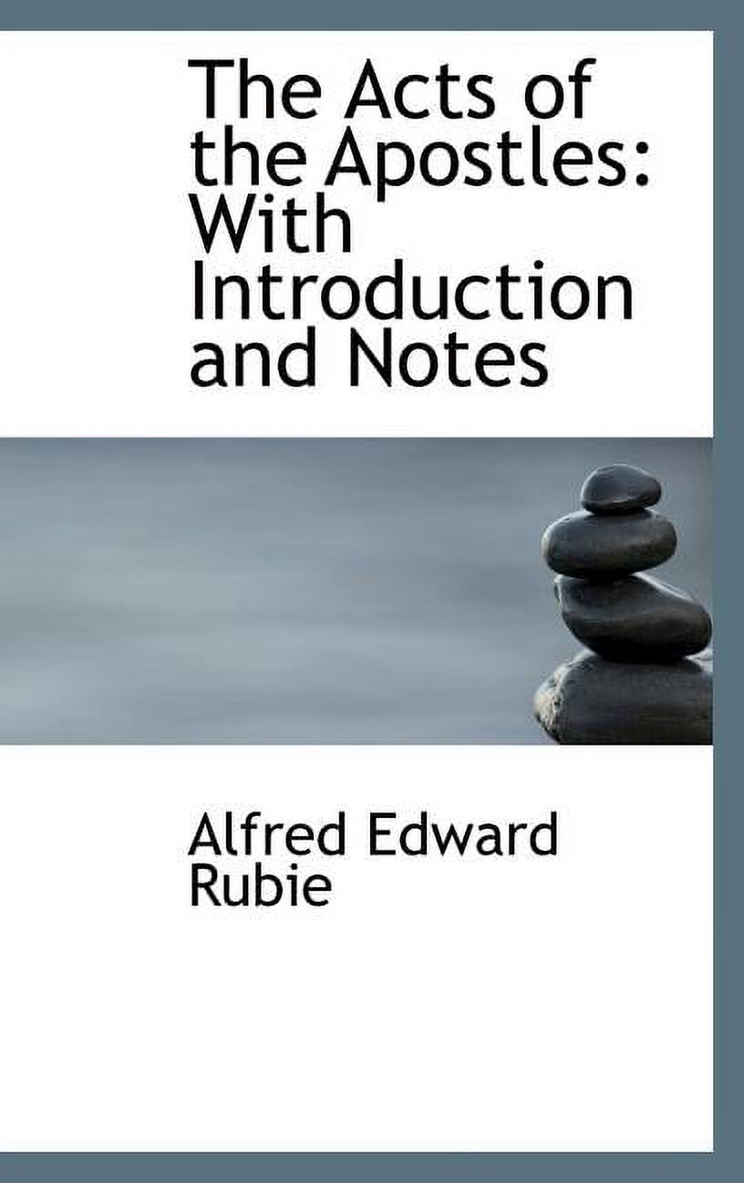 The Acts of the Apostles : With Introduction and Notes (Hardcover ...