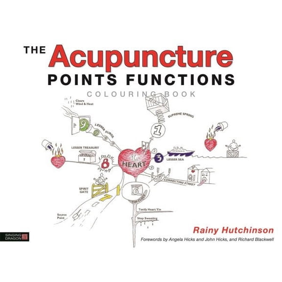 The Acupuncture Points Functions Colouring Book (Paperback)