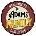 thumbnail image 1 of The Adams Family 14" Round Metal Sign Kitchen Game Room Decor 100140038040, 1 of 1