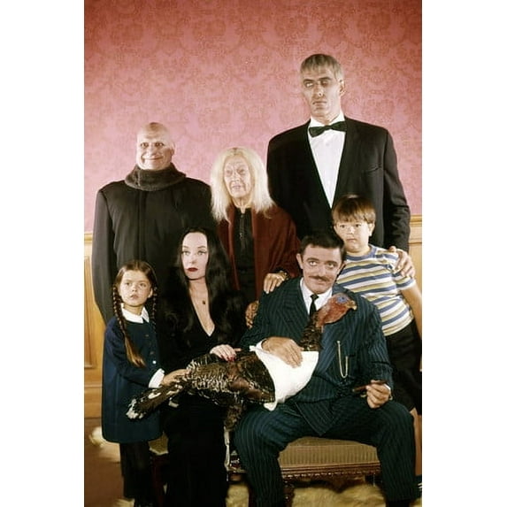 The Addams Family (1964) John Astin Lurch and Cast Tv Cult 24x36 Poster