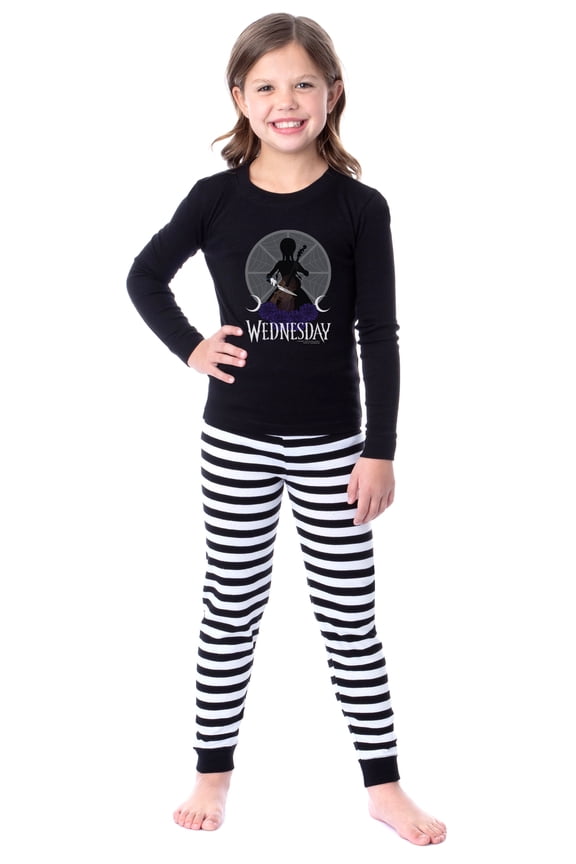The Addams Family Wednesday Family 2 Piece Unisex Sleep Pajama Set