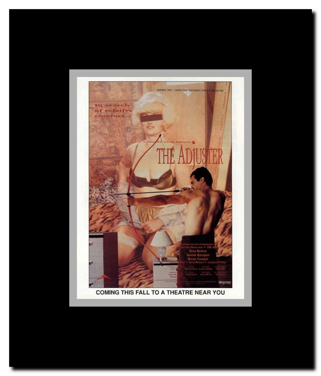 The Adjuster Framed Movie Poster
