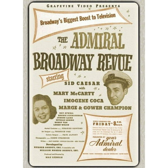 The Admiral Broadway Revue (DVD)
