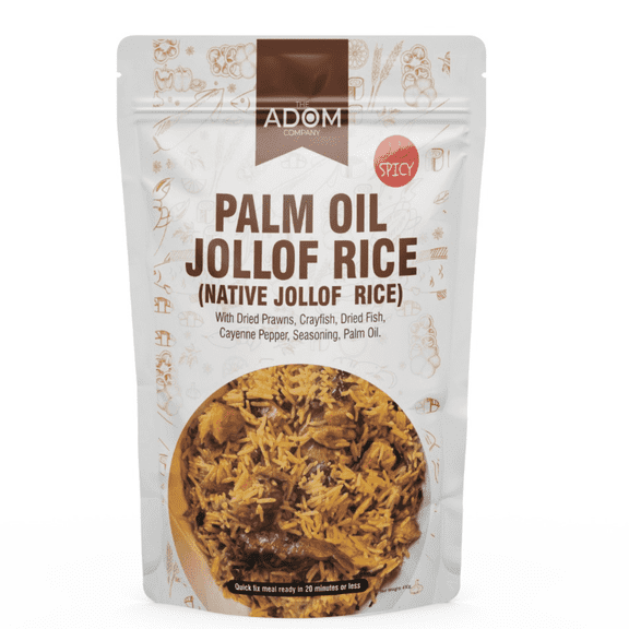 The Adom Company Jollof Rice Spicy (Seasoned Rice Mix)