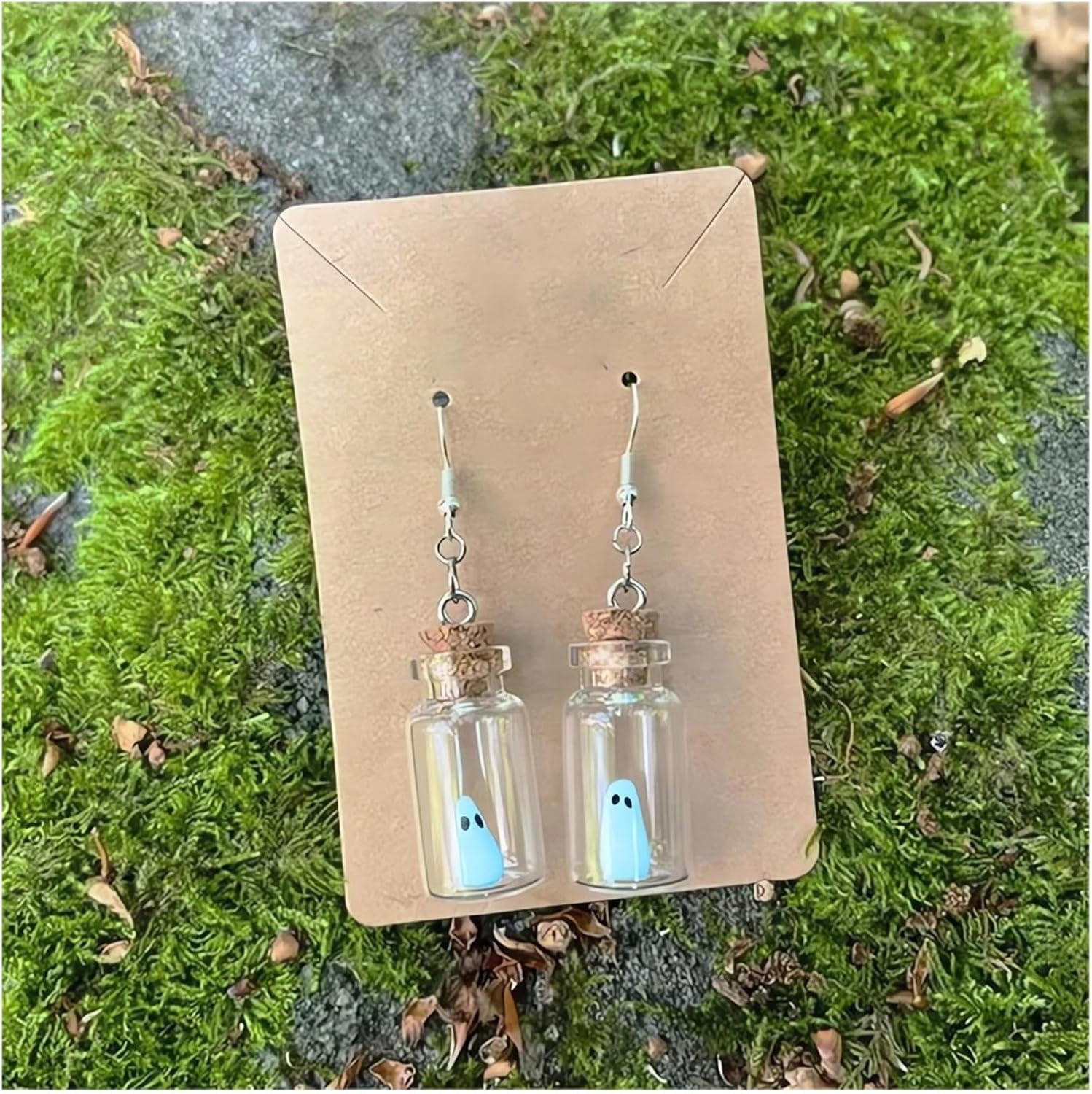 Halloween Necklace, Bottle Necklace, The Adopt Ghost