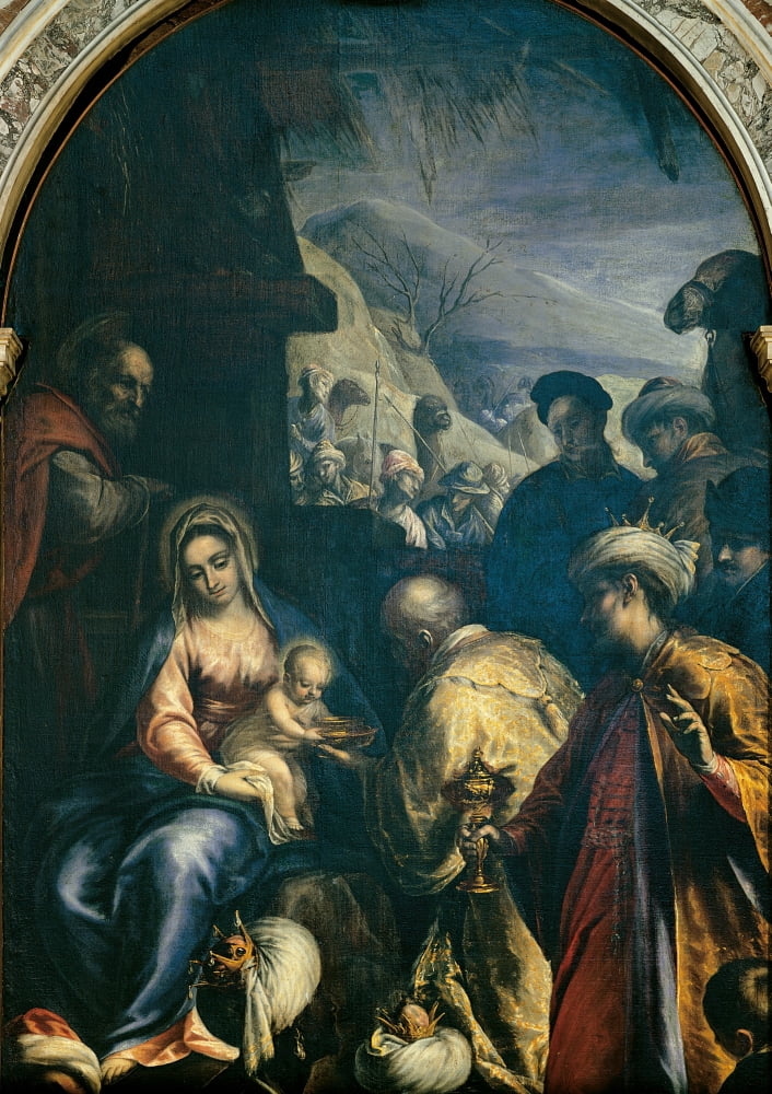 The Adoration Of The Magi Canvas Art - (18 x 24)