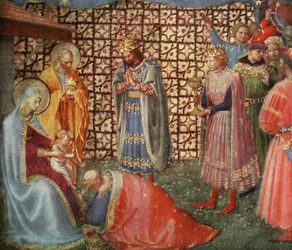 The Adoration of the Kings 1924 Adoration of the Magi Canvas Art - Fra Angelico (18 x 24)