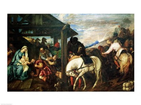 The Adoration of the Magi Canvas Art - Titian (24 x 18)