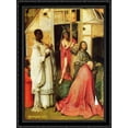 thumbnail image 1 of The Adoration of the Magi (detail) 28x38 Large Black Ornate Wood Framed Canvas Art by Hieronymus Bosch, 1 of 2