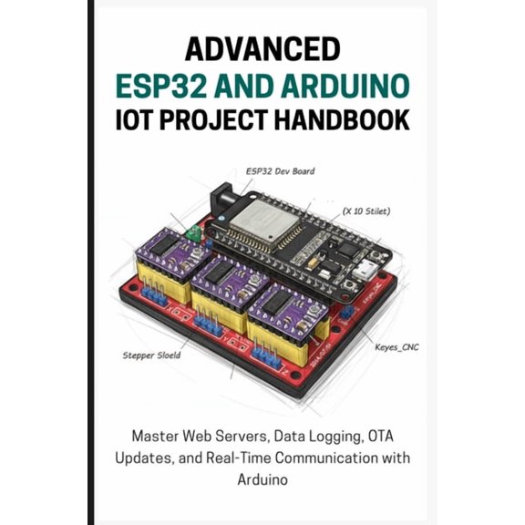 The Advanced Esp32 and Arduino Iot Project Handbook: Master Web Servers, Data Logging, OTA Updates, and Real-Time Commun, (Paperback)