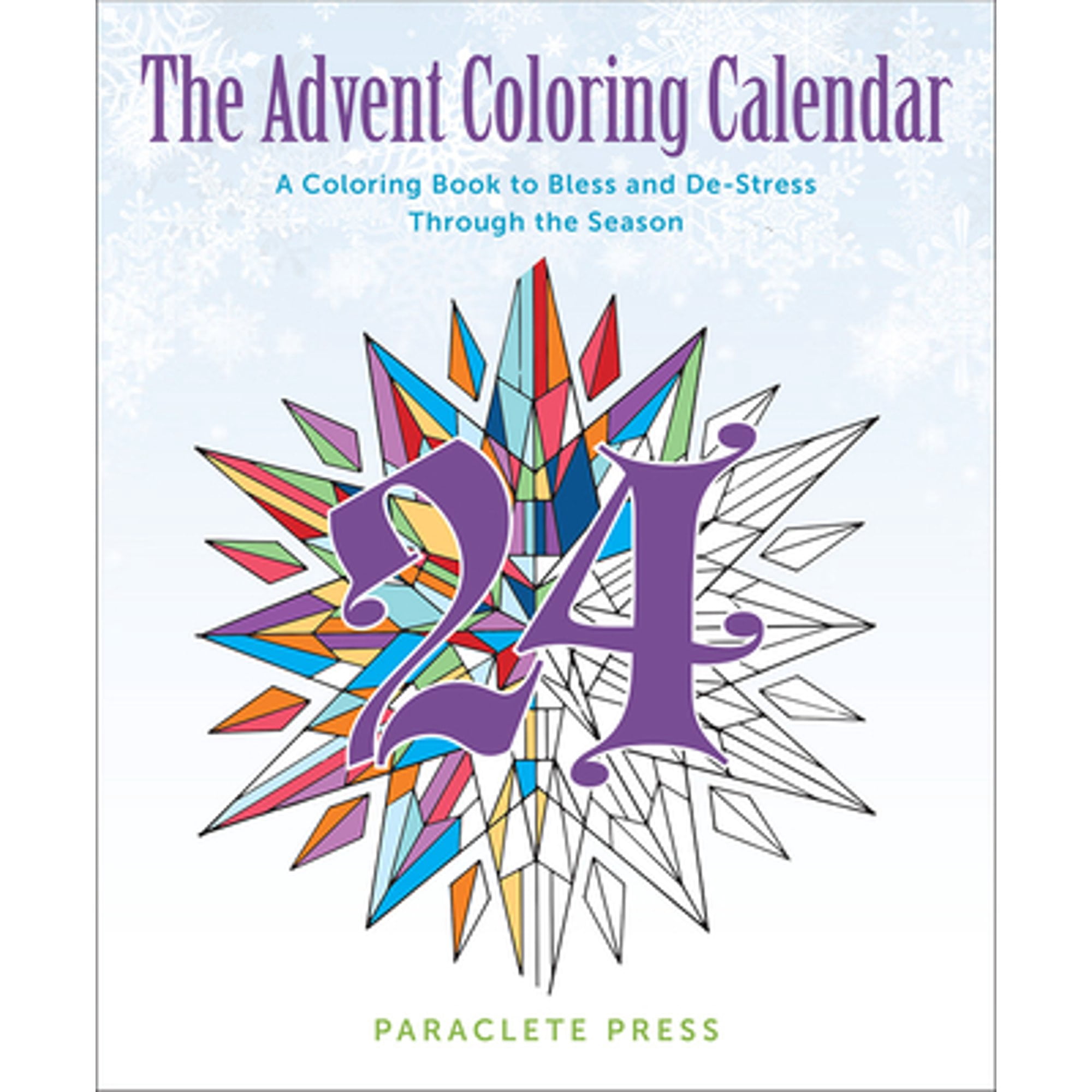 The Advent Coloring Calendar (Other) - Walmart.com