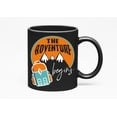 thumbnail image 1 of The Adventure Begins., Black 11oz Ceramic Mug, 1 of 5