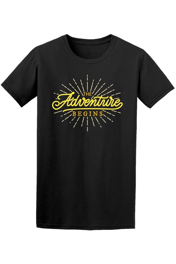 The Adventure Begins  Tee Men's -Image by Shutterstock
