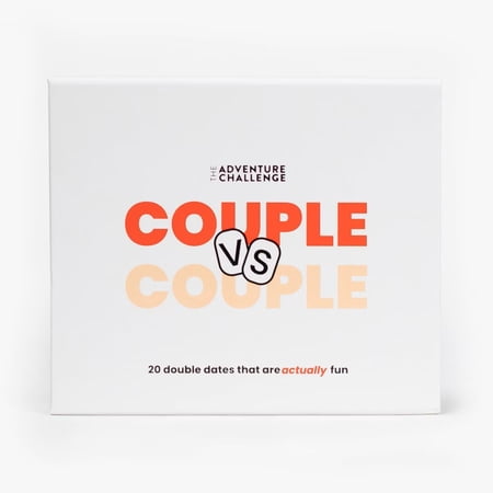 The Adventure Challenge Couple vs Couple Board Game: Social Skills Education, 40-80 Min Playtime, Party Game