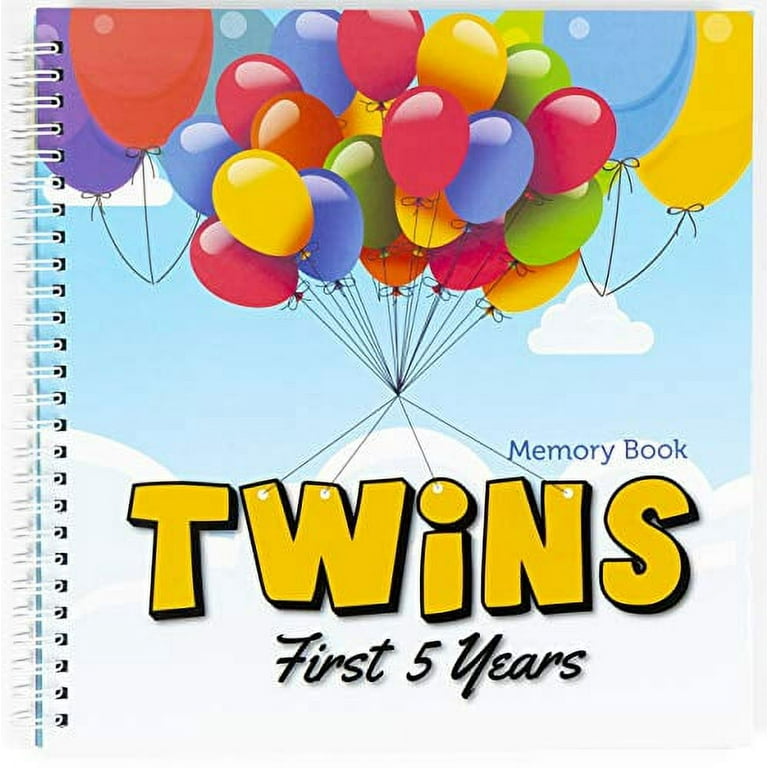 The Adventure Edition | Twins First 5 Years Memory Book with