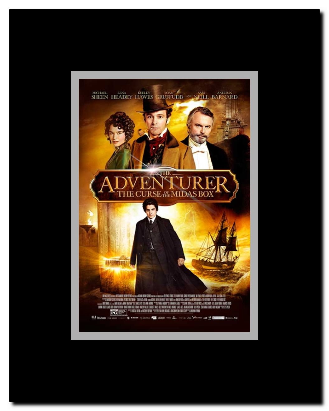 The Adventurer: The Curse of the Midas Box Framed Movie Poster