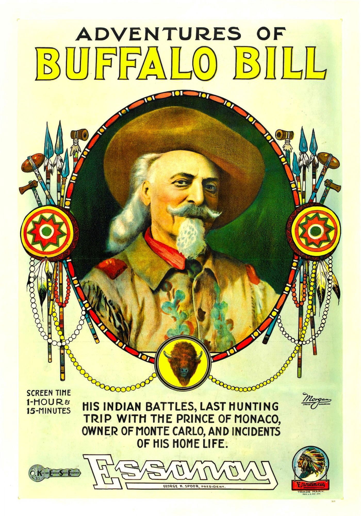 The Adventures Of Buffalo Bill Canvas Art - (11 x 17)