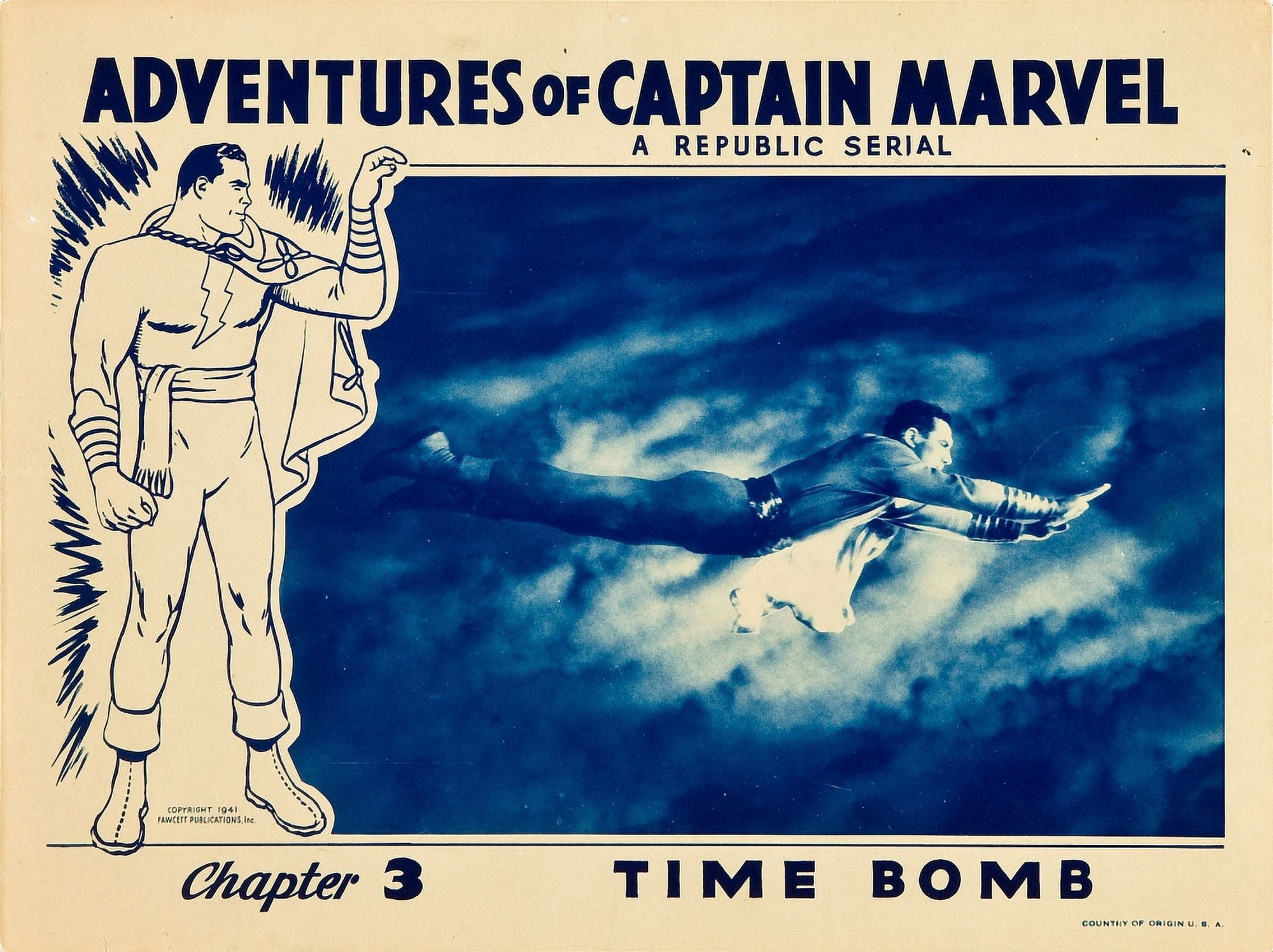 The Adventures Of Captain Marvel Canvas Art - (28 x 22)