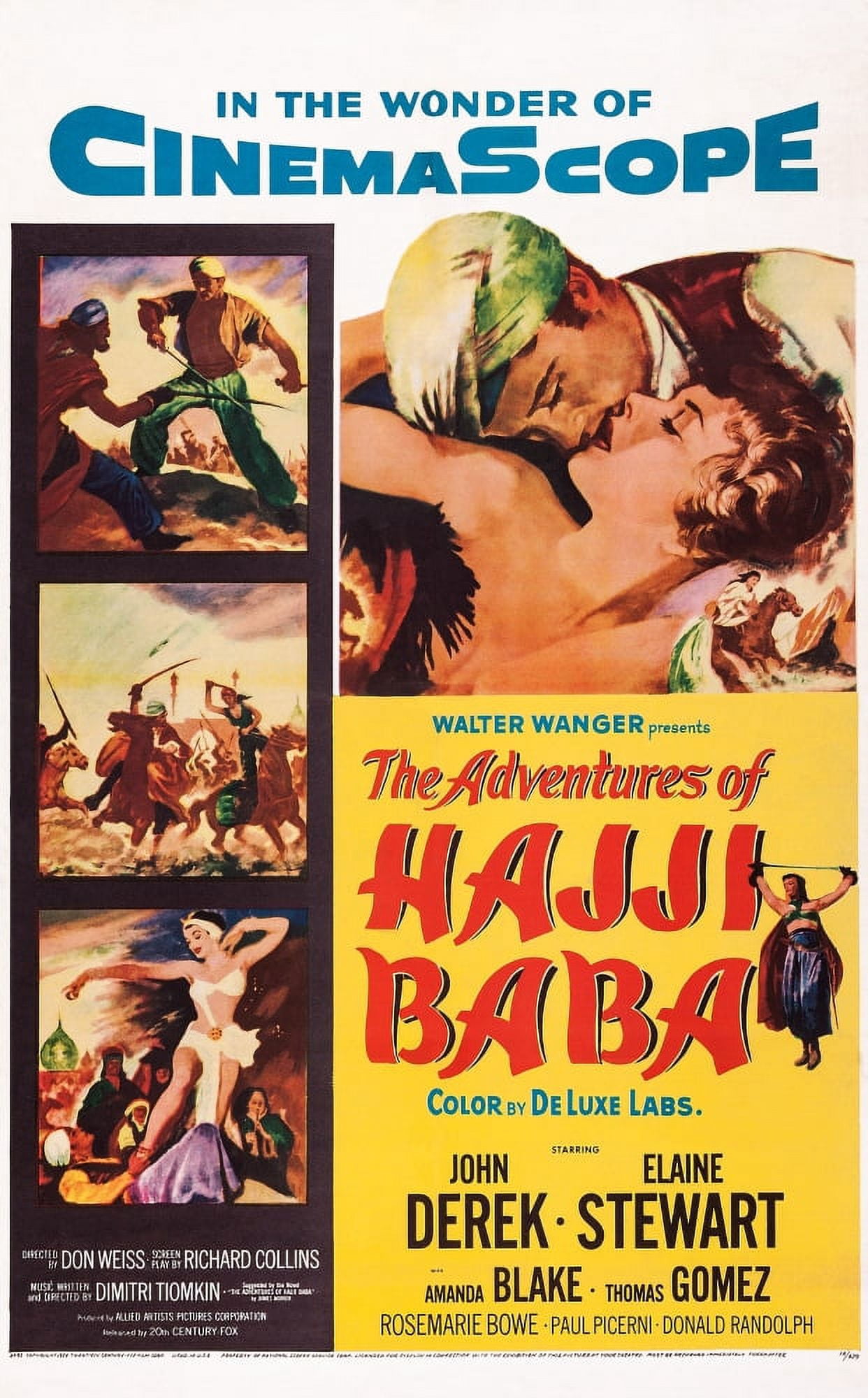 The Adventures Of Hajji Baba U Canvas Art - (24 x 36)
