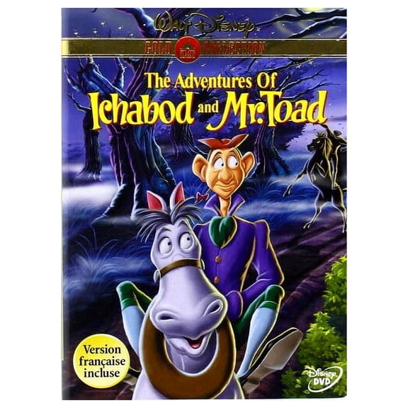 The Adventures Of Ichabod And Mr. Toad (DVD), Disney, Animation