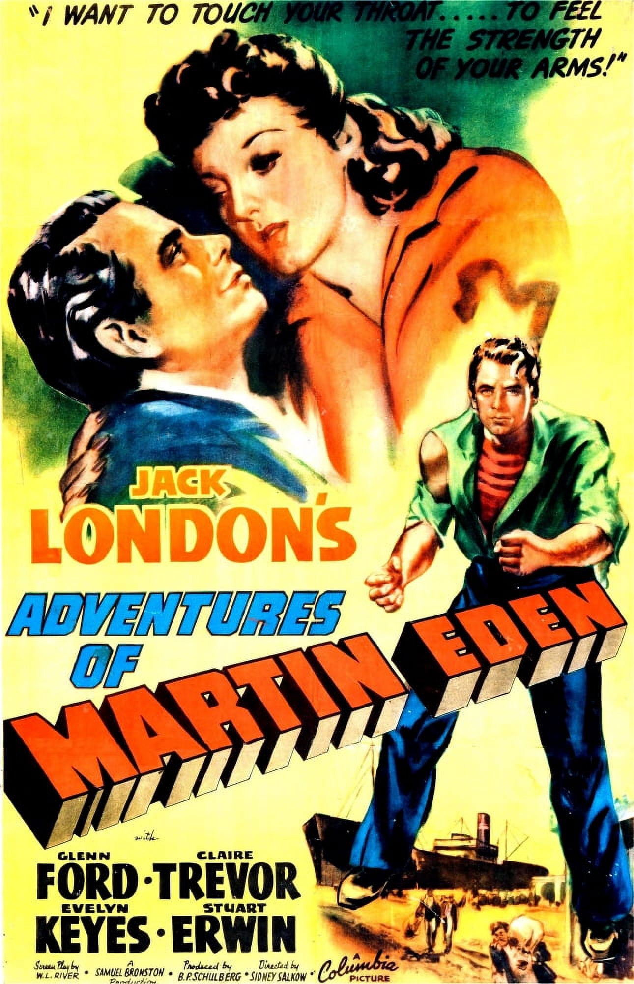 The Adventures Of Martin Eden U Canvas Art - (11 x 17)