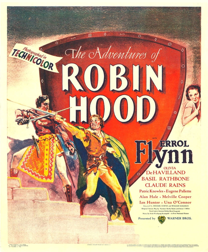 The Adventures Of Robin Hood Canvas Art - (24 x 36)