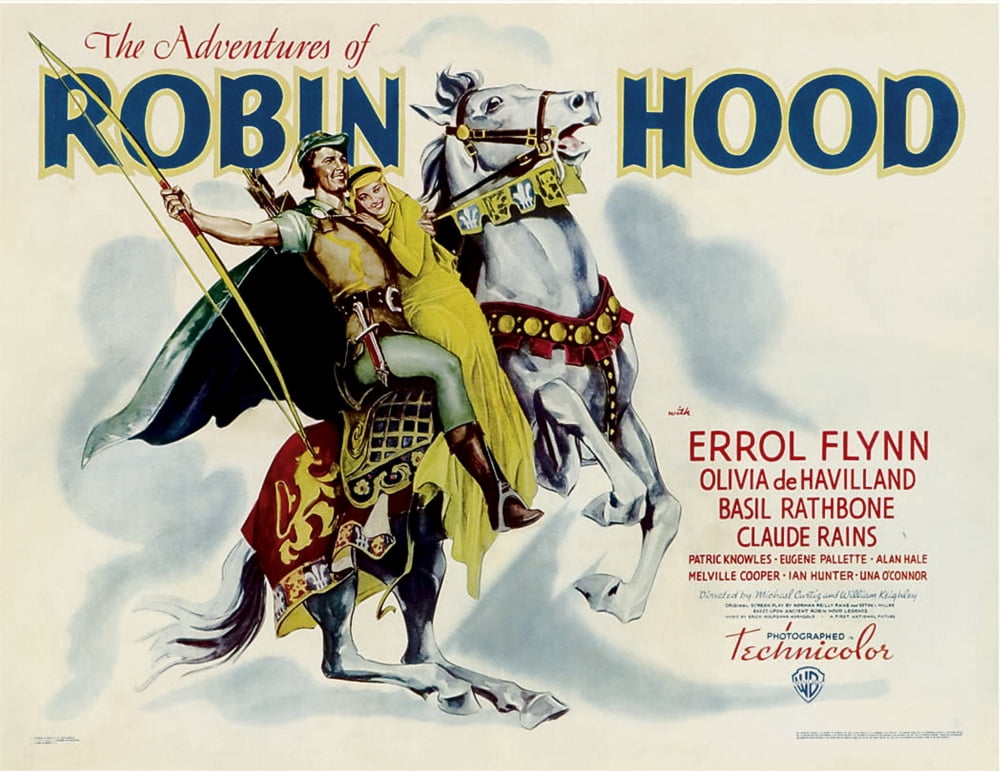 The Adventures Of Robin Hood Canvas Art - (28 x 22)