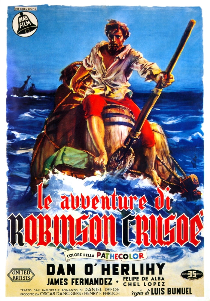 The Adventures Of Robinson Crusoe Canvas Art -  (24 x 36)