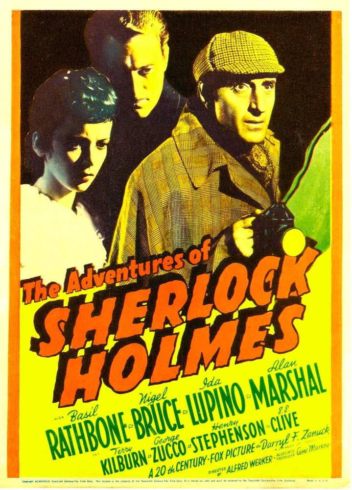 The Adventures Of Sherlock Holmes Canvas Art - (11 x 17)