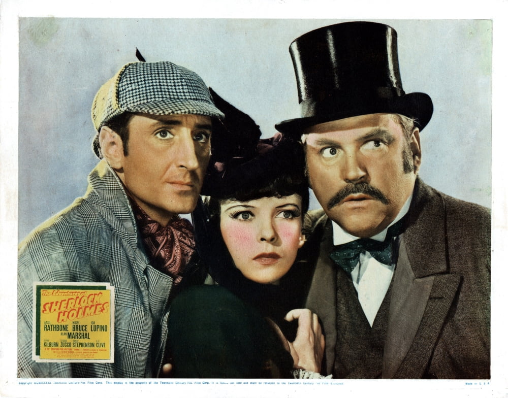 The Adventures Of Sherlock Holmes Canvas Art - (28 x 22)
