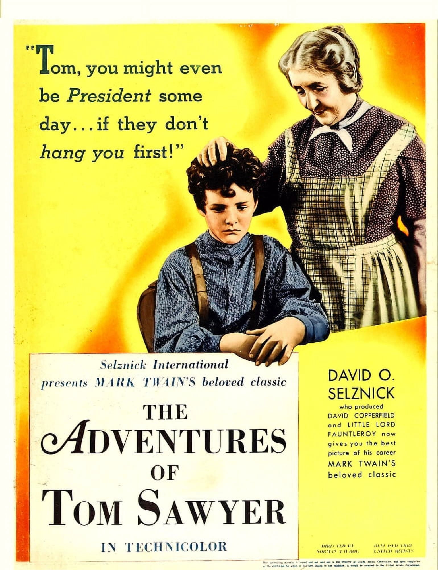The Adventures Of Tom Sawyer Canvas Art - (11 x 17)