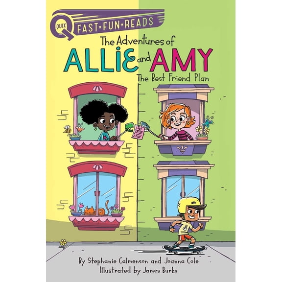 The Adventures of Allie and Amy The Best Friend Plan: A Quix Book, Book 1, (Paperback)