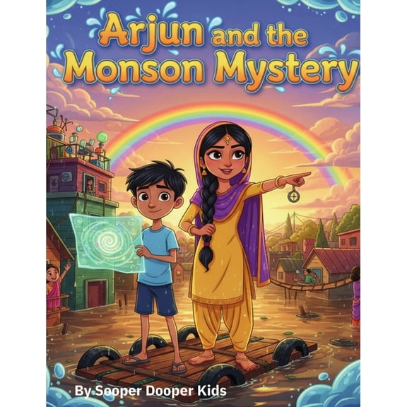 The Adventures of Arjun Arjun and The Monsoon Adventure: A Story About Courage and Helping Others, (Paperback)