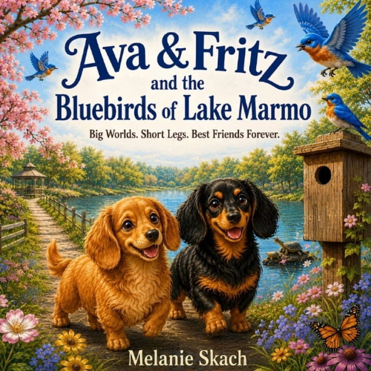 The Adventures of Ava & Fritz Ava & Fritz and The Bluebirds of Lake Marmo: Big Worlds. Short Legs. Best Friends Forever., Book 3, (Paperback)