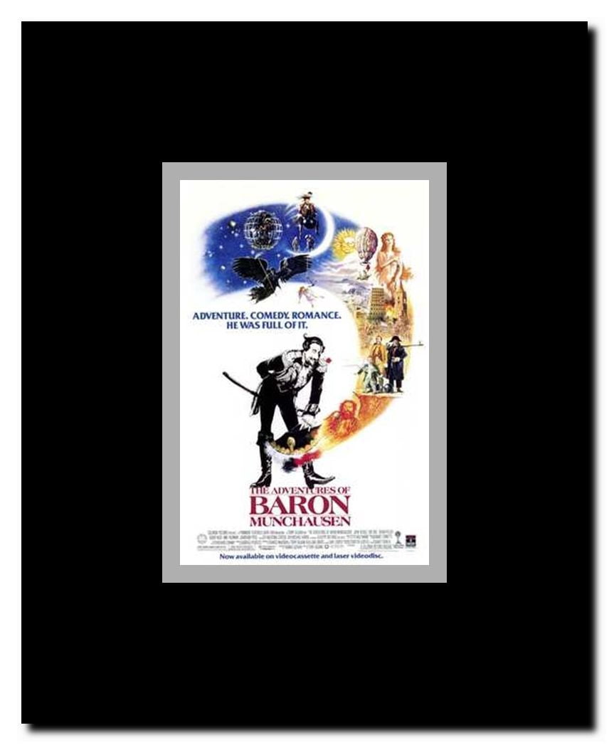 The Adventures of Baron Munchausen Framed Movie Poster
