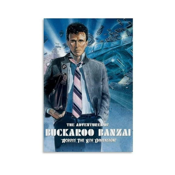 The Adventures of Buckaroo Banzai Across The 8th Dimension Movie Poster Wall Art Poster Scroll Canvas Painting Picture Living Room Decor Home