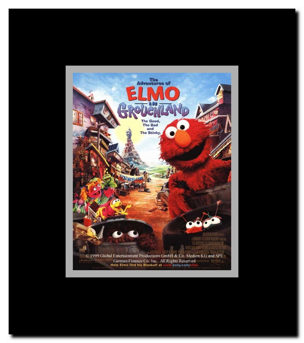 The Adventures of Elmo in Grouchland Framed Movie Poster