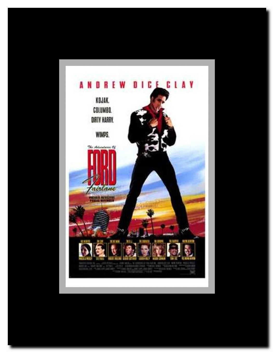 The Adventures of Ford Fairlane Framed Movie Poster