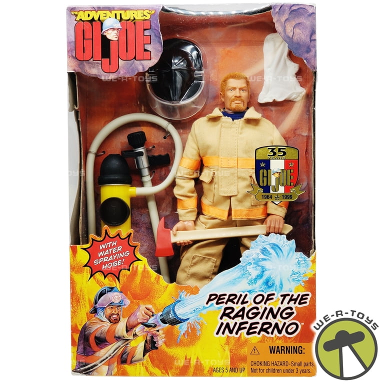 GI Joe アクションソルジャー　フィギュア　火炎放射器　レトロ The Adventures of GI Joe Peril of the Raging Inferno 12