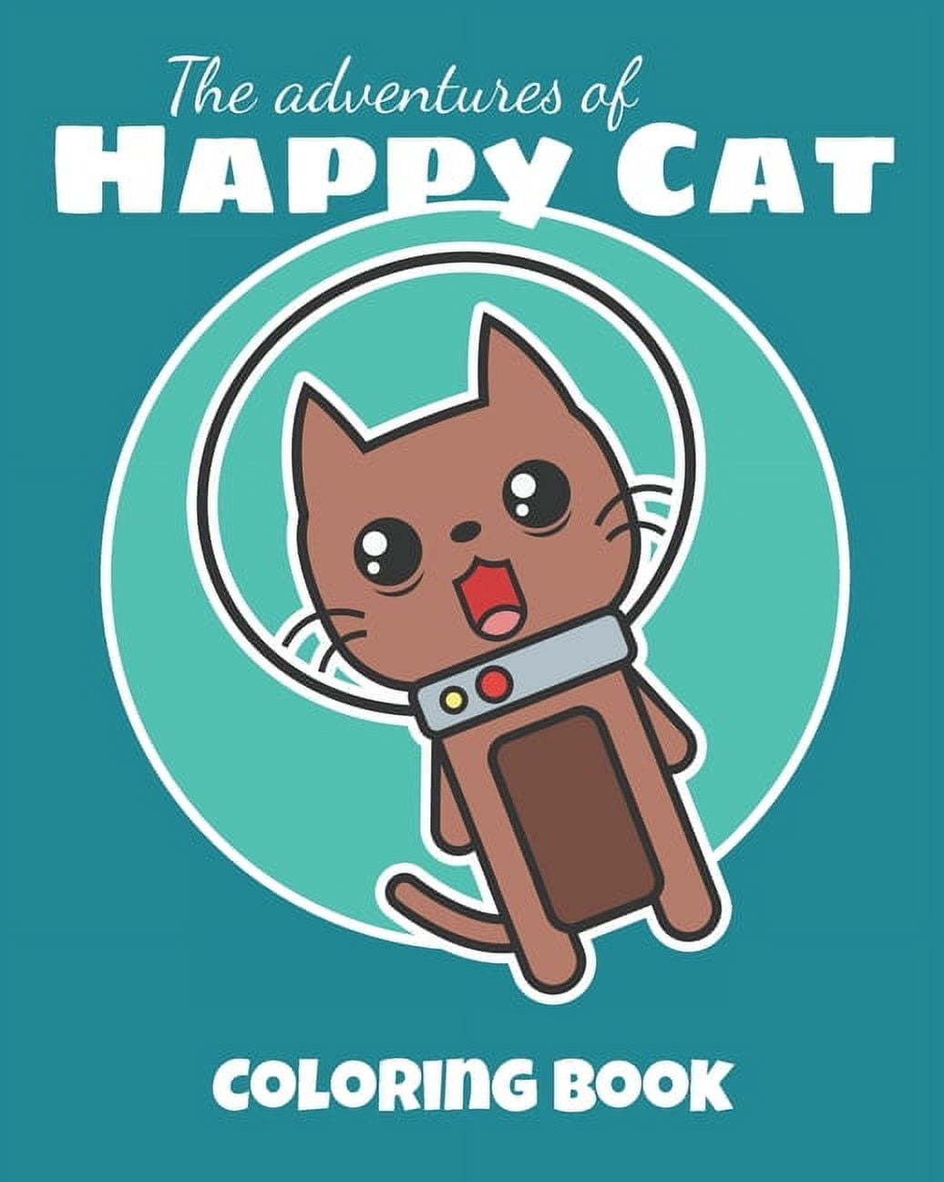 The Adventures of Happy Cat: A Happy Cat Coloring Book [Book], image size:1036x1296