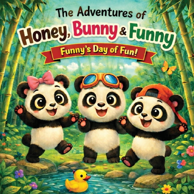 The Adventures of Honey, Bunny and Funny; Funny's Day of Fun!: Funny's Day of Fun!, (Paperback)