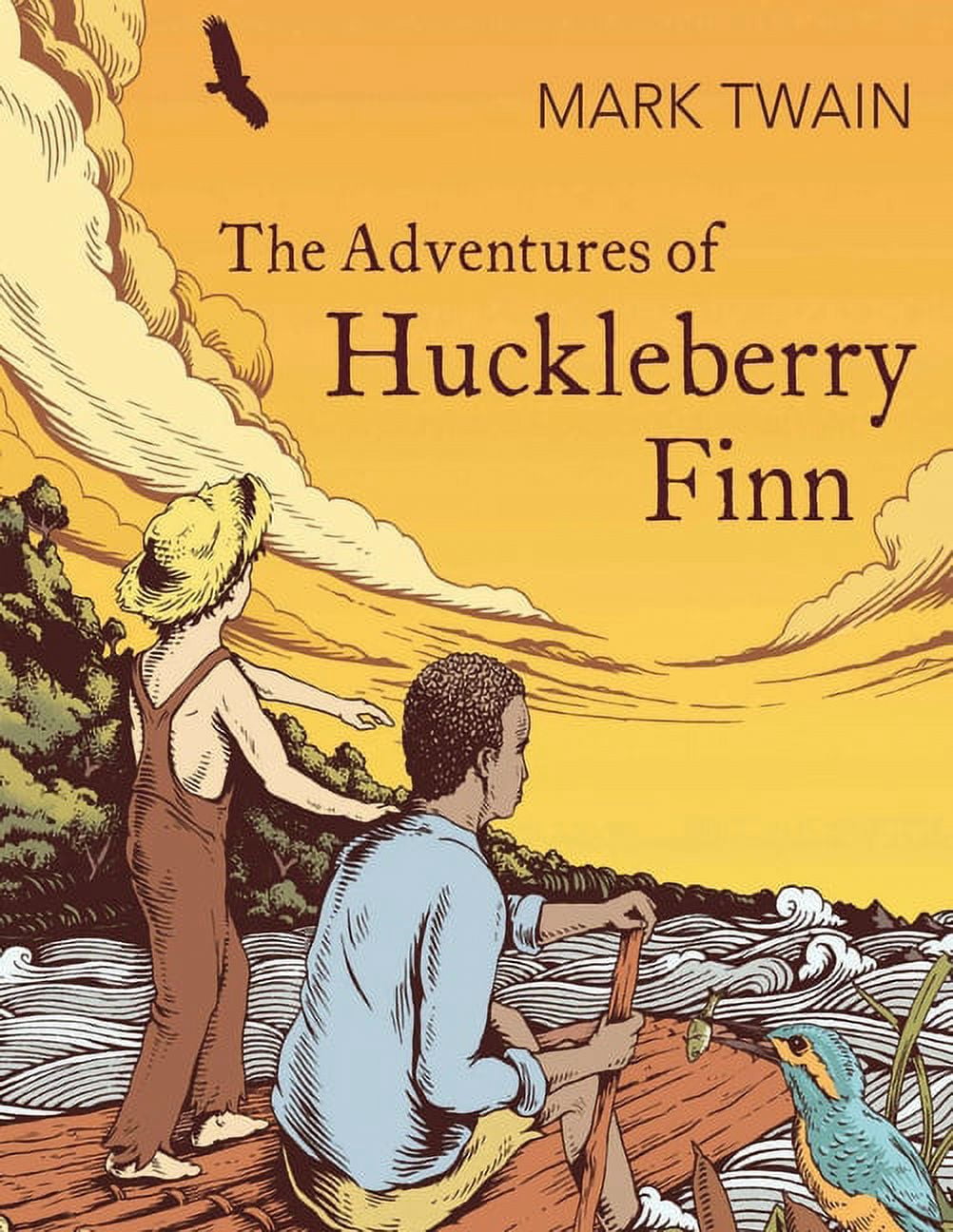 The Adventures of Huckleberry Finn (Annotated) (Paperback)