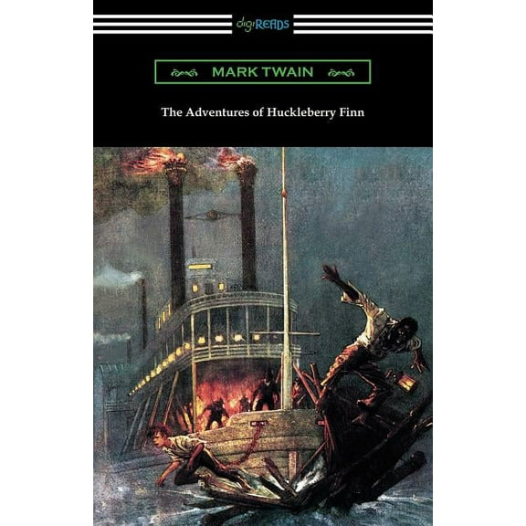 The Adventures of Huckleberry Finn (with an Introduction by Brander Matthews), (Paperback)