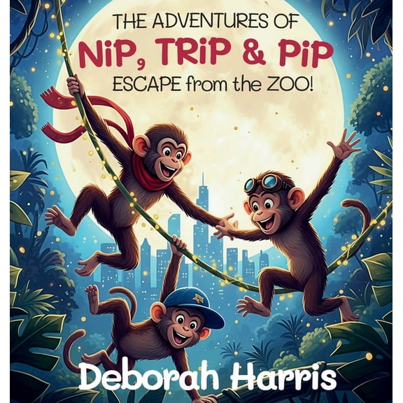 The Adventures of Nip, Trip and Pip.: Escape from the Zoo!, (Hardcover)