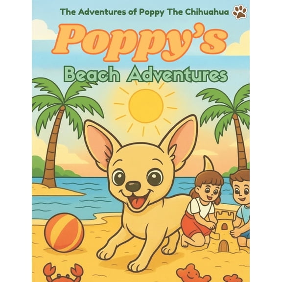 The Adventures of Poppy The Chihuahua: Poppy's Beach Adventures, (Paperback)