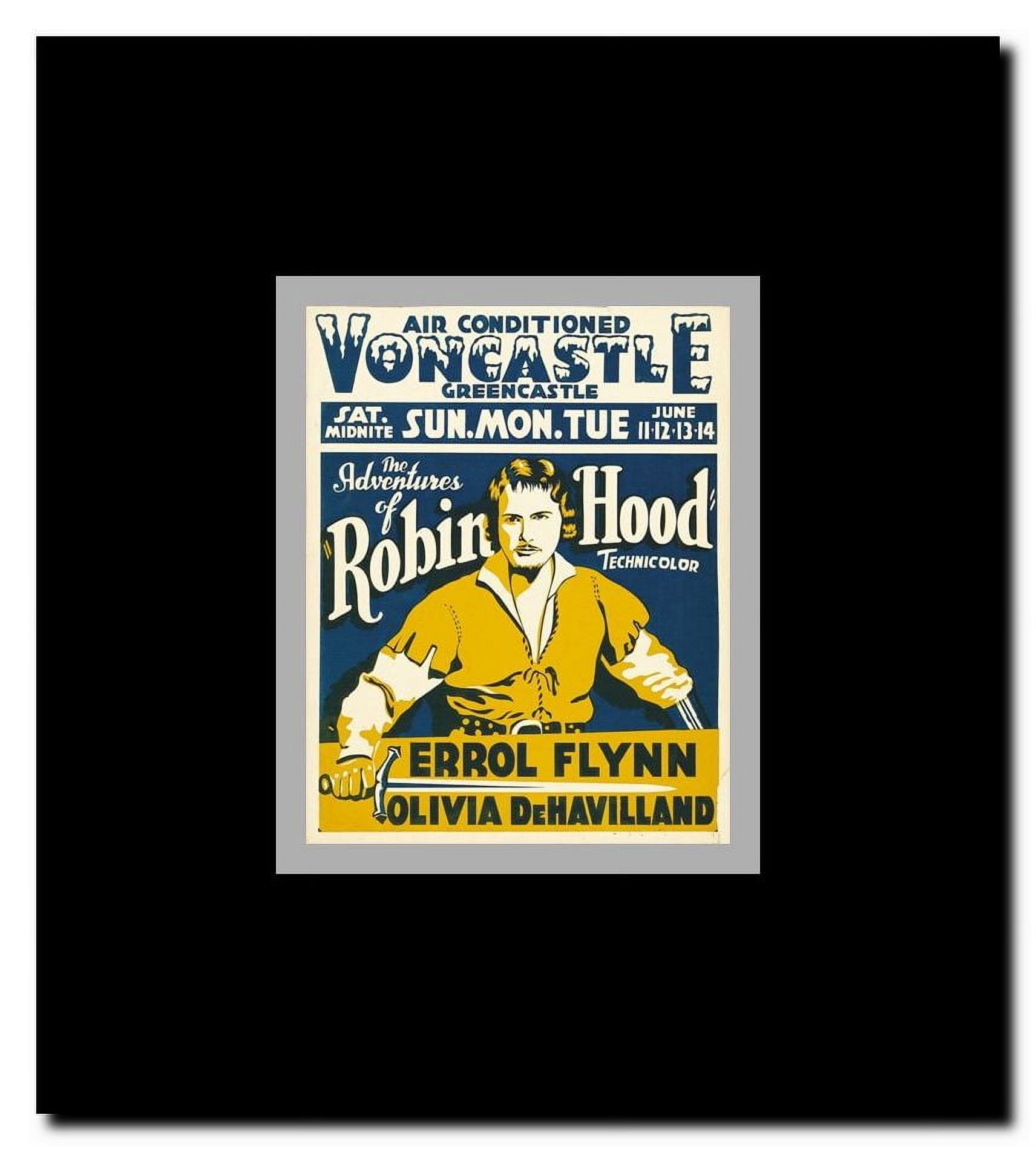 The Adventures of Robin Hood Framed Movie Poster
