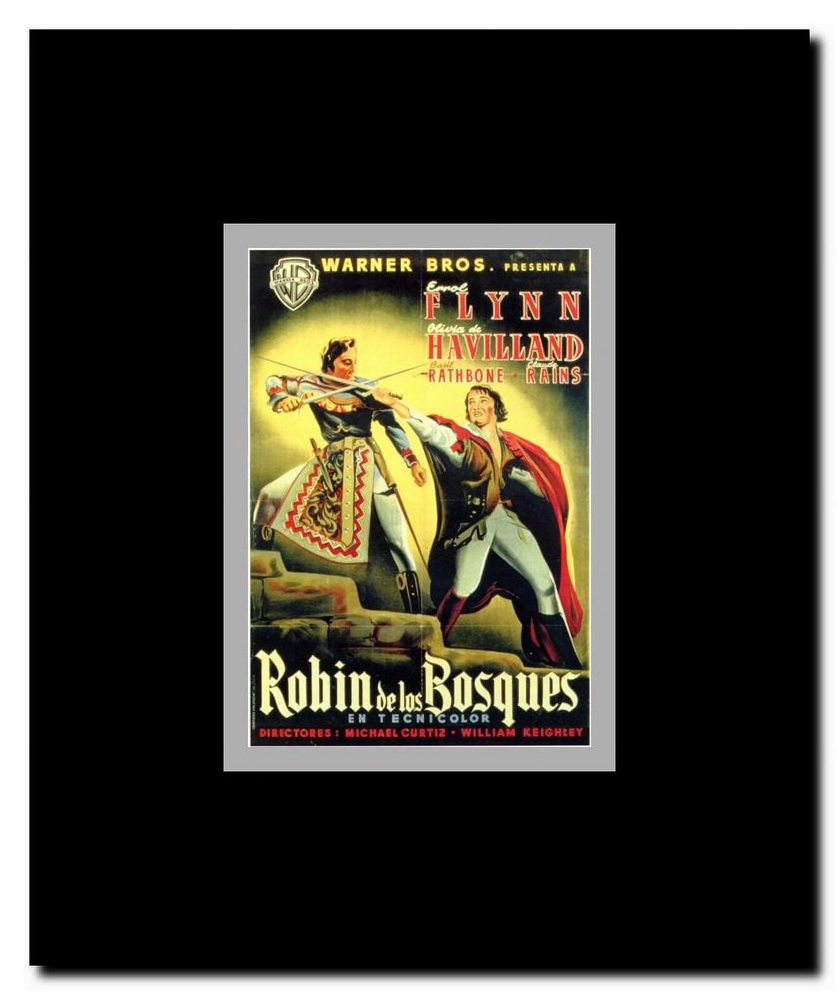 The Adventures of Robin Hood Framed Movie Poster