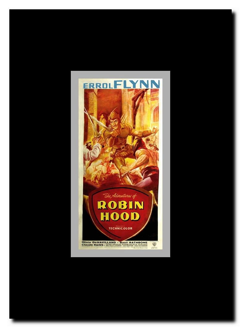 The Adventures of Robin Hood Framed Movie Poster